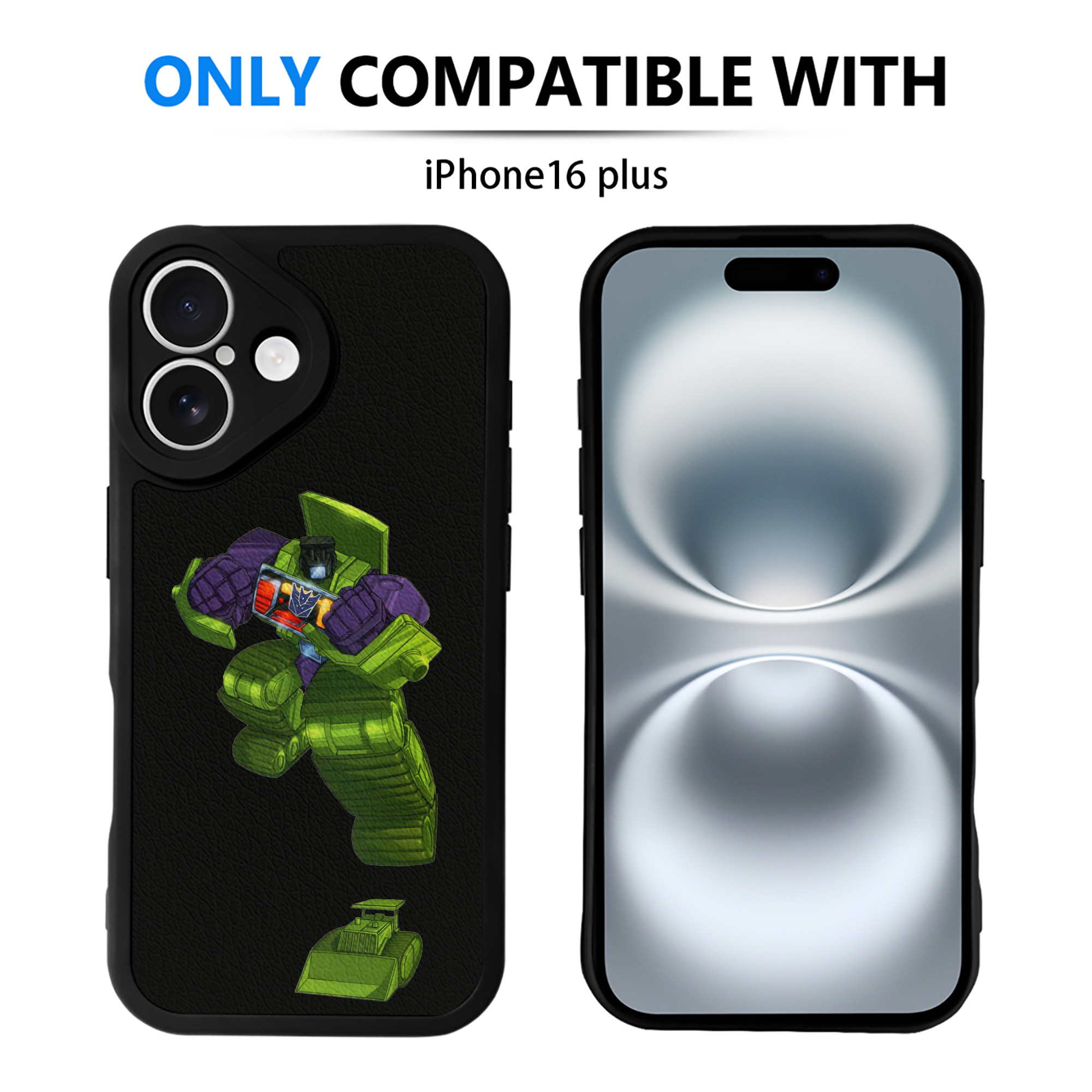 （画像用）  【iPhone 16シリーズ対応】シリコンスマホケース（レザー調） 材質：シリコン